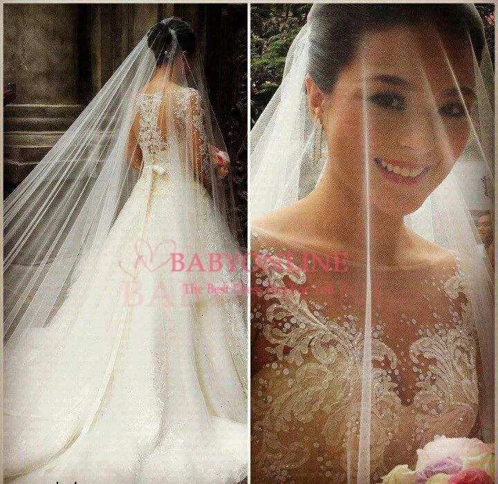 wedding-dress-2014-vestido-de-noiva-long-sleeves-sexy-bridal-gown-see-through-ball-gown-princess