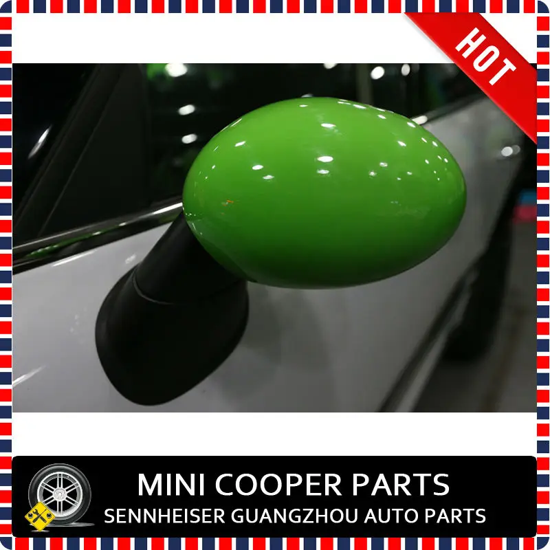 Green Color Style Side Mirror Cover-4