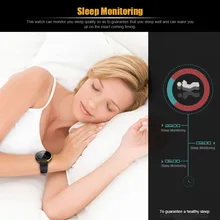 Смарт-часы лучшего качества кожаный ремешок наручные часы Круглый циферблат монитор сердечного ритма для iPhone iOS Смарт-часы на базе Android