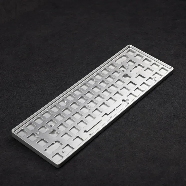 YMDK Fully Programmable 68 CNC Aluminum Case Plate PCB Stabilizers