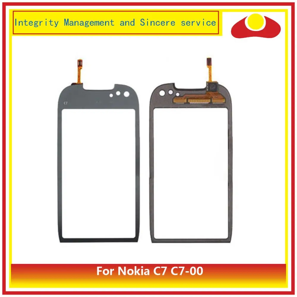 

3.5" For Nokia C7 C7-00 Digitizer Touch Panel Screen Sensor Front Outer Glass Lens Black For Nokia C7 Touchscreen