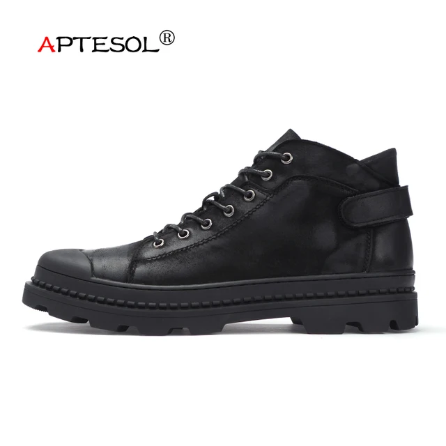 Best Offers APTESOL Men's Classics Genuine Leather Skateboarding Shoes Man Breathable High Quality Shoes Sneakers Soft Lace Up For Male Best Offers APTESOL Men's Classics Genuine Leather Skateboarding Shoes Man Breathable High Quality Shoes Sneakers Soft Lace Up For Male