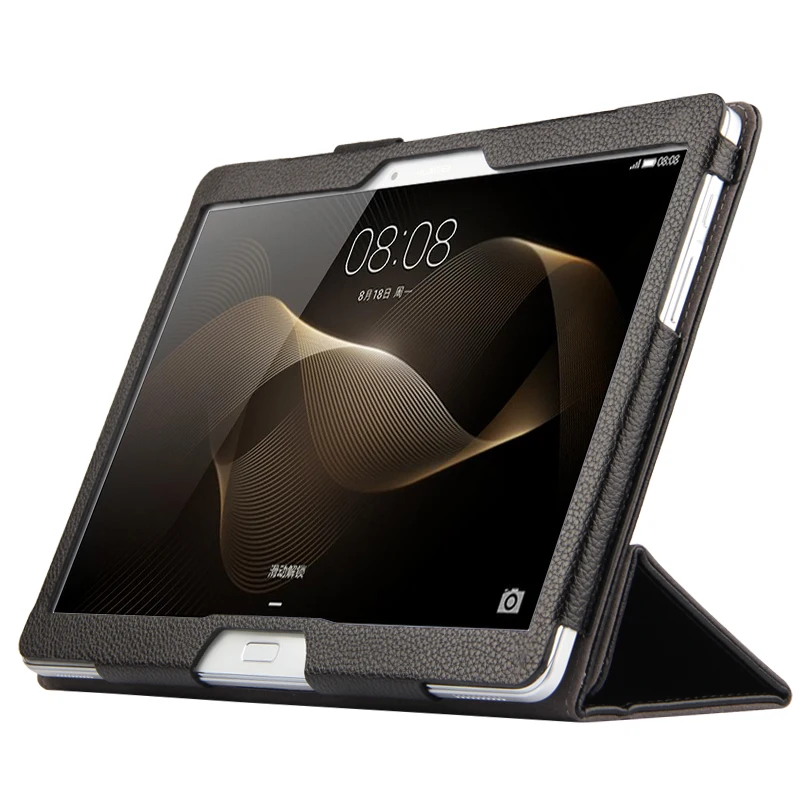 Чехол книжка из натуральной кожи для Huawei MateBook E BL W09 W19 12 дюймов|Чехлы планшетов и
