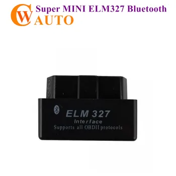 

Super MINI ELM327 Bluetooth OBD2 V2.1 (Black) Diagnostic Scanner