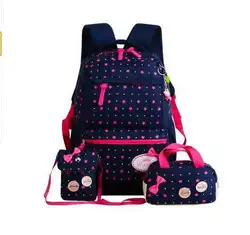 Звездный принт детские рюкзаки для подростков девочек легкие непромокаемые школьные сумки детские ортопедические школьные сумки