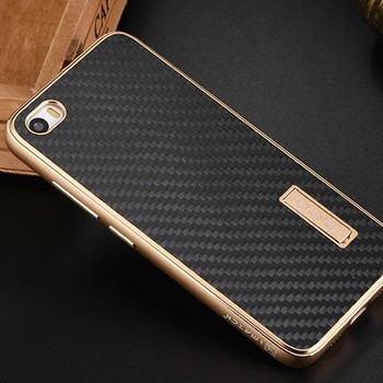 

Xiaomi Mi5 Case Luxury Metal Aluminum Frame Real Carbon Fiber Back Cover Set Phone Cases For Xiaomi Mi5 Pro Case M5 Mi 5 Cover