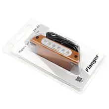 Flanger FP-02 Wooden Acoustic Guitar Sound Hole Pickup Magnetic Pickup for 39/40/41/42 Folk Acoustic Guitar hot 5x sound hole pickup for acoustic guitar with tone volume control