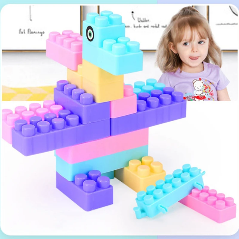 100PCS Colorful Building Blocks Legoings  DIY Creative Bricks Bulk Model Kid Baby Toy Education Toy Assembling City Model Build