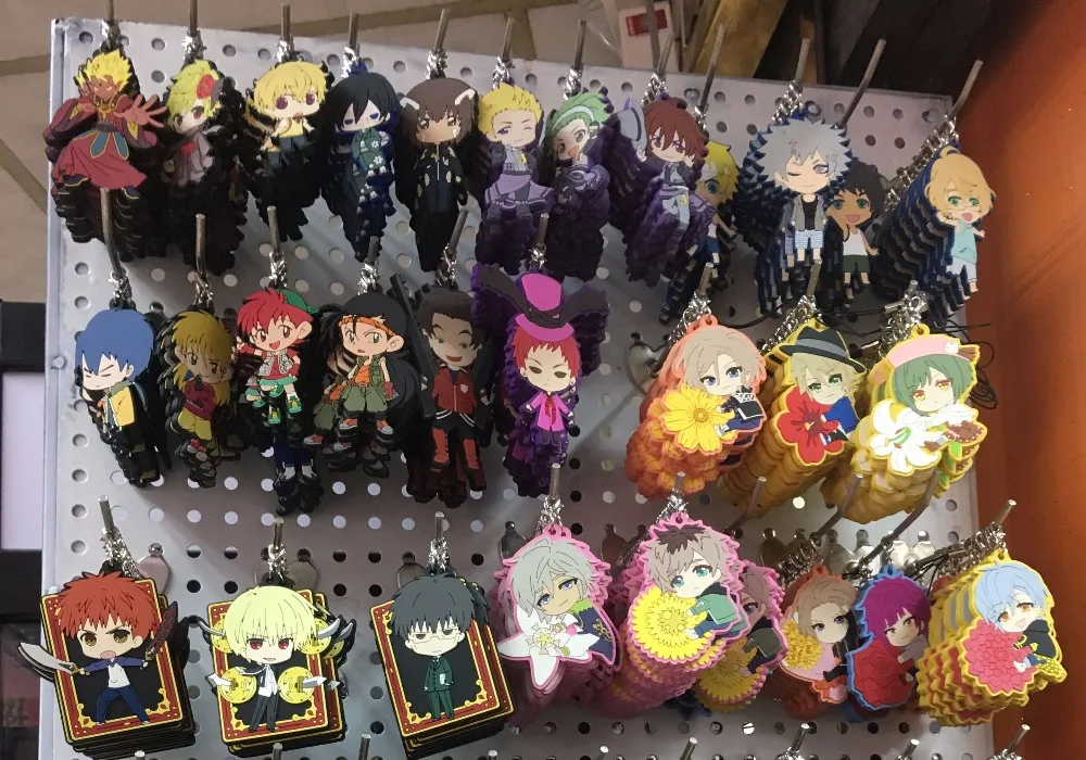 Fate stay night/Touhou project/KUROKO NO BASK оригинальные японские аниме фигурки резиновые подвески для мобильного телефона/брелок/ремешок