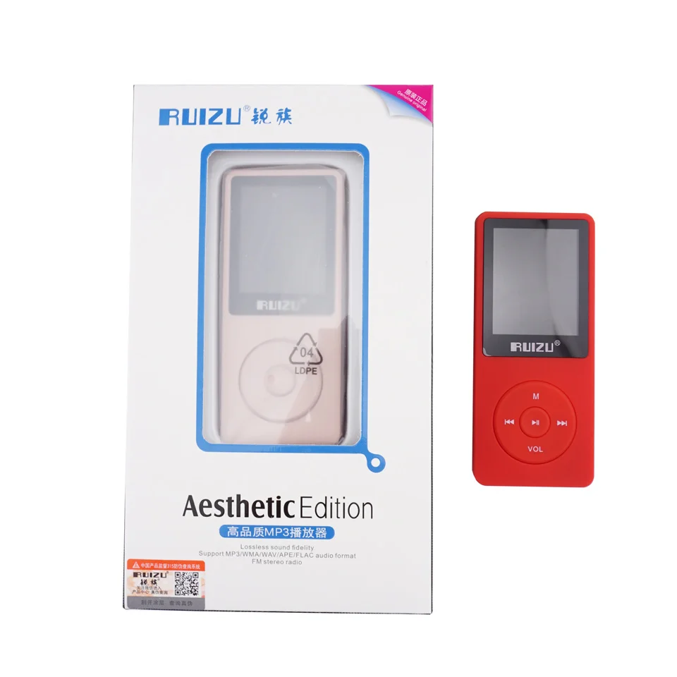 Ruizu X02 портативный беговой Mp 4 Hi Fi Цифровой Спорт Flac Hifi аудио мини Mp4 плеер Музыка FM