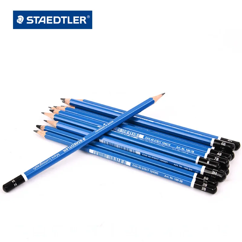 Ручной карандаш STAEDTLER Рисование черный для школы и офиса многофункциональные