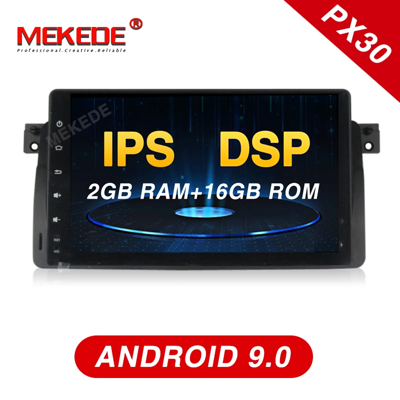 New arrival!android 9.0 car gps radio for BMW E46 1998-2006 M3 Car stereo head unit navigation with IPS screen DSP 4G wifi DAB+