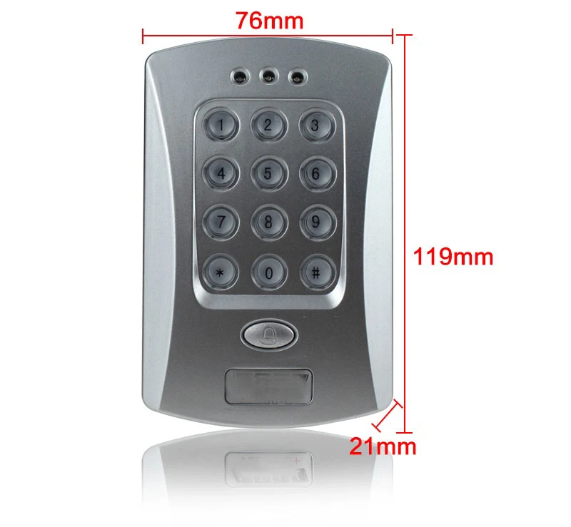 Yobang Безопасность Пароль Клавиатура RFID карты система контроля доступа комплект Электрический магнитный кнопка выхода для открывания ворот дверной замок