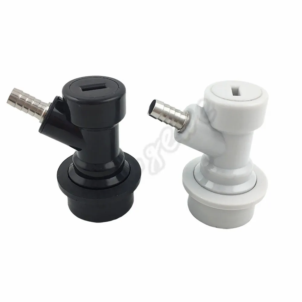 Homebrew Beer Keg Connector Ball Lock Disconnect  Liquid & Gas  14 Barb for Cornelius Corny Keg