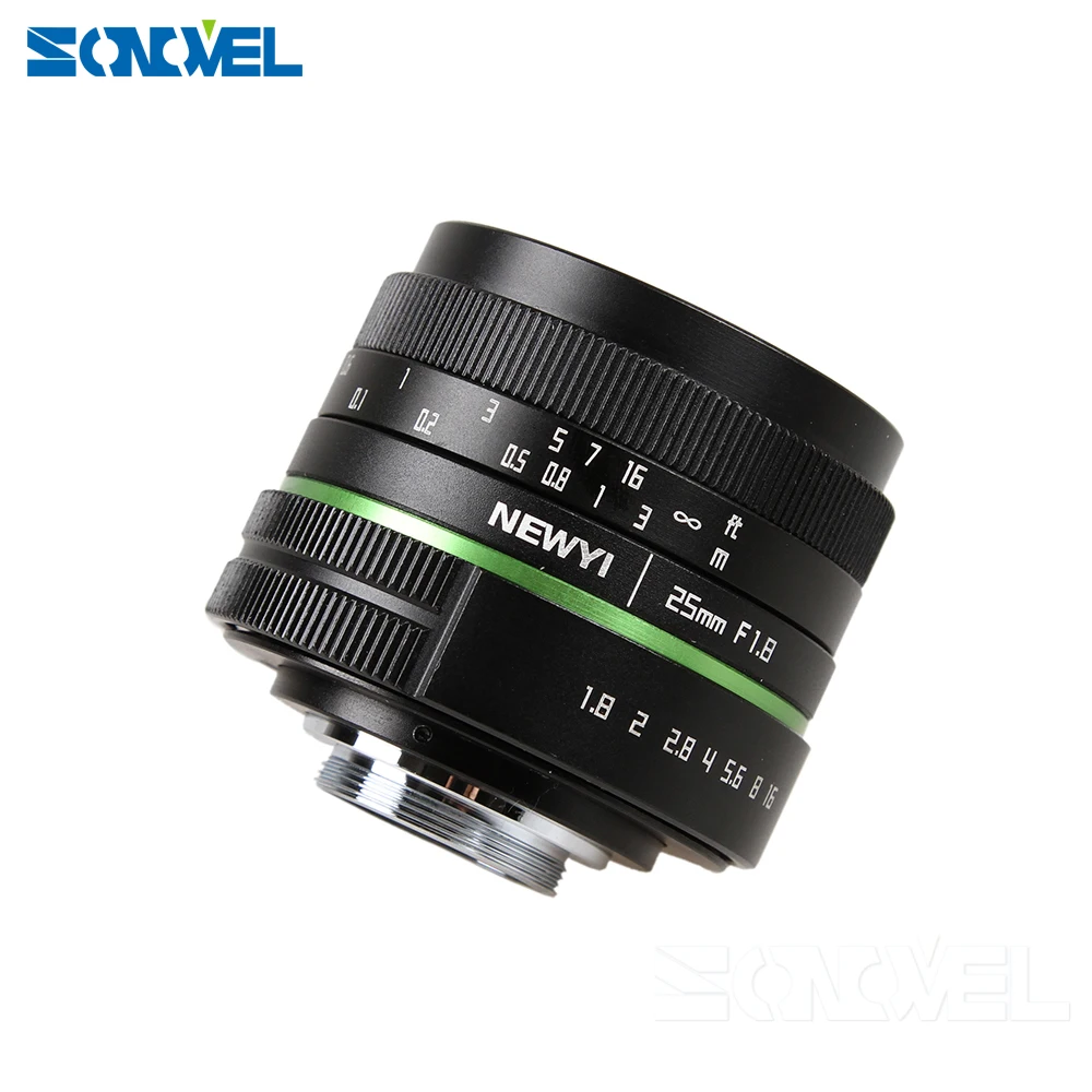 Ручная линза для камеры 25 мм F1.8 APS C + адаптер макрокольцо комплект Sony E крепление NEX