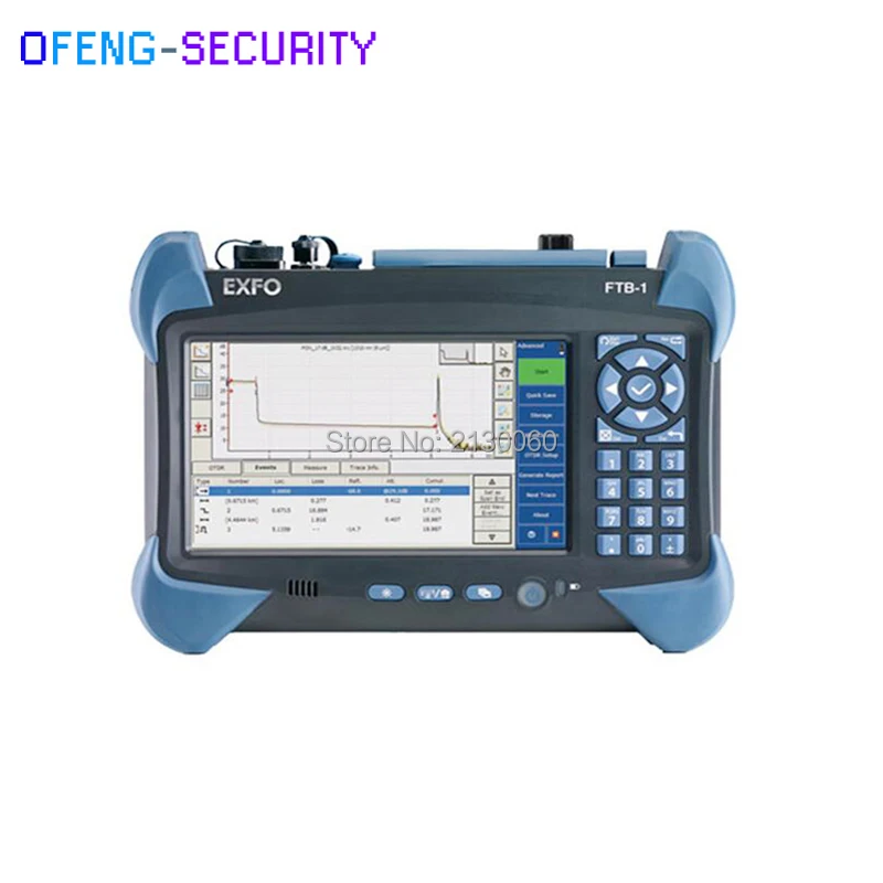 Ручной EXFO OTDR FTB-1-730-23B OPM-EA-RF-Oi интегрированный VFL сенсорный экран оптический