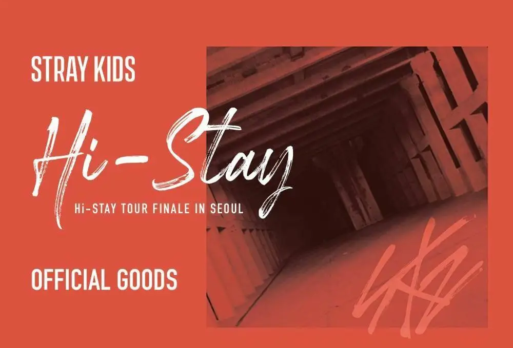 

N1989 Stray Kids Histay Tour Finale Seoul Official Goods Random Set Wall Sticker Silk Fabric Poster Art Indoor Decor Bright