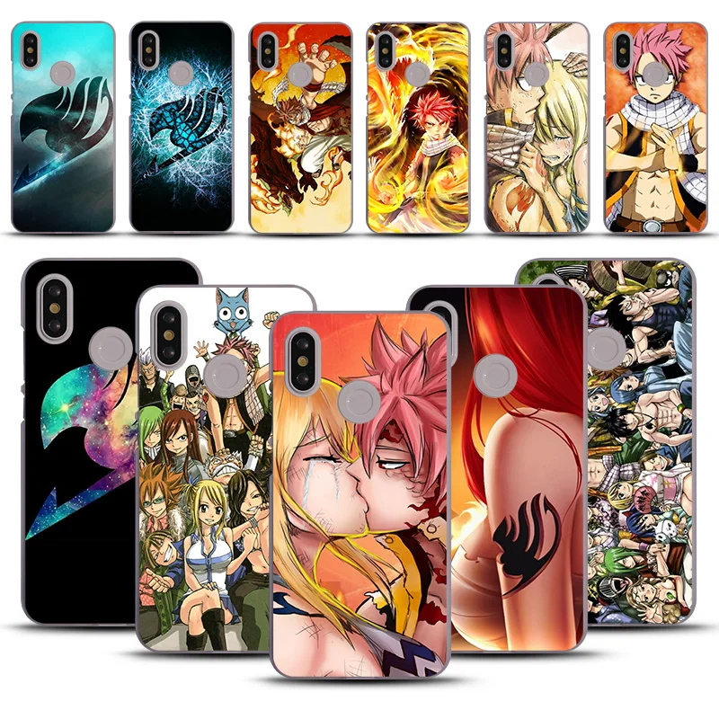 

Fashion Anime Manga Fairy Phone case for xiaomi Mi 9 9SE X9 8 8se 8Lite 6plus 6X 5SPlus Hard PC matte cases cover for Mi A2 5x 4