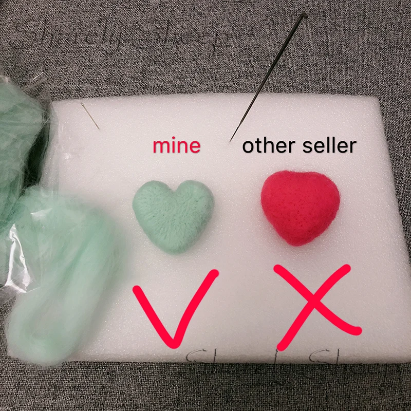 Newborn Handmade Wool Felt Heart Shape Photography Studio Props Infant fotografia Accessories Baby Girl Boy Photo Shoot Props