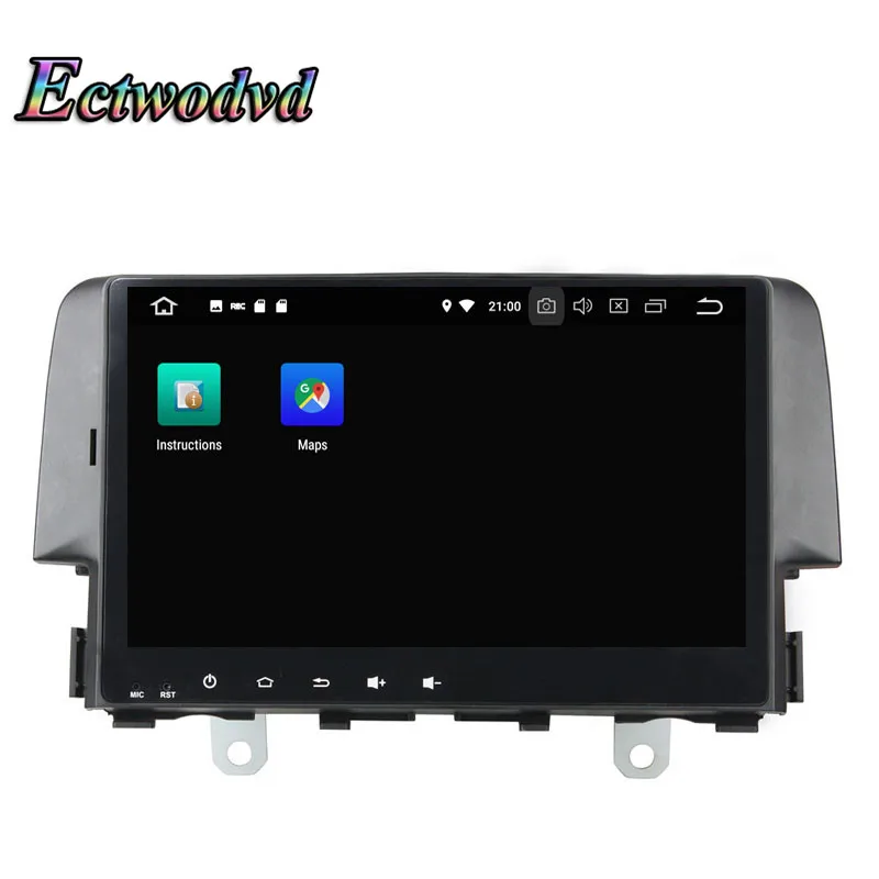 Ectwodvd Восьмиядерный 4G ram 64G rom Android 9 0 Автомобильный мультимедийный dvd плеер