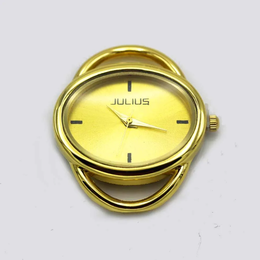 Shsby Diy персональные овальные золотые серебряные часы с веревочкой, круглый стол, основной ремешок для часов, аксессуары для часов