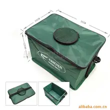 Холст складной резервуар для воды портативный усадка рыболовное ведро рыболовные снасти