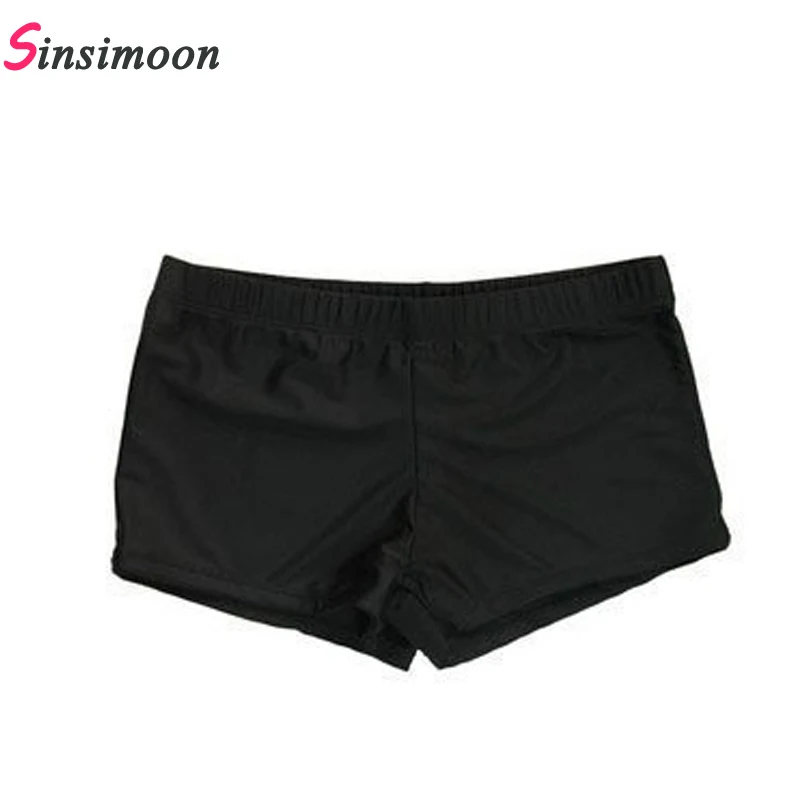 swim shorts black womens