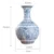 No Glazed Blue and White Porcelain Vases Interlocking Lotus Design Flower Ceramic Vase Home Decoration Jingdezhen Flower Vases 11