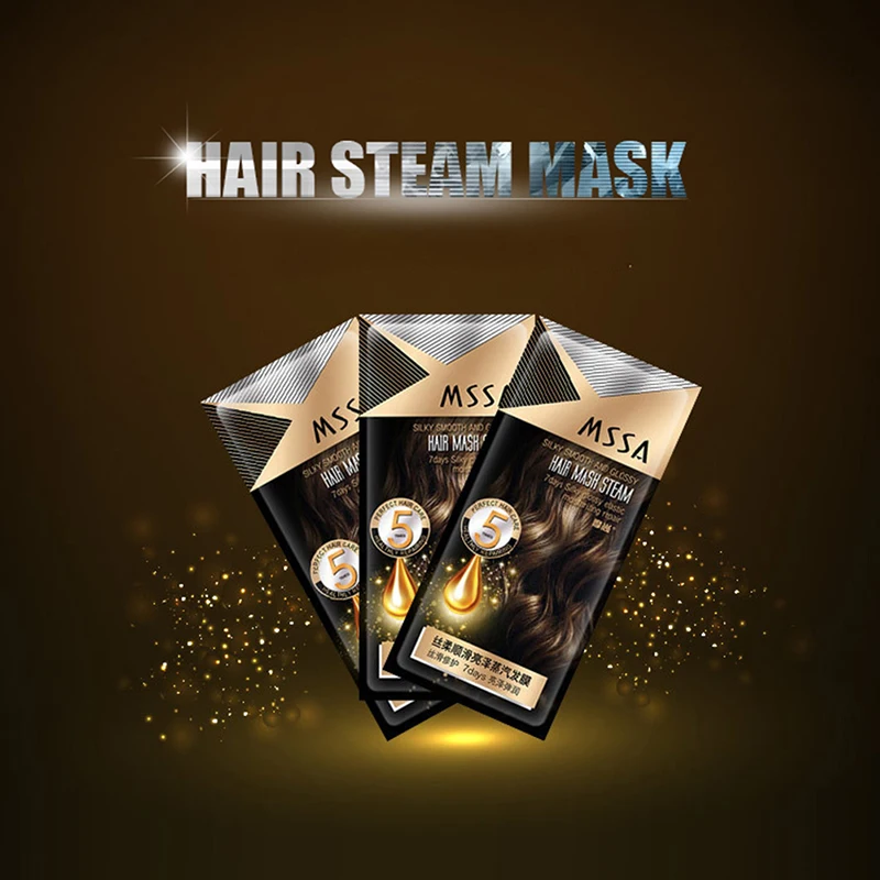 

Hot Automatic Heating Steam Hair Mask Hair Keratin Treatment Hair Coarse Dry Split Ends Make Hair Smoothing Shine New