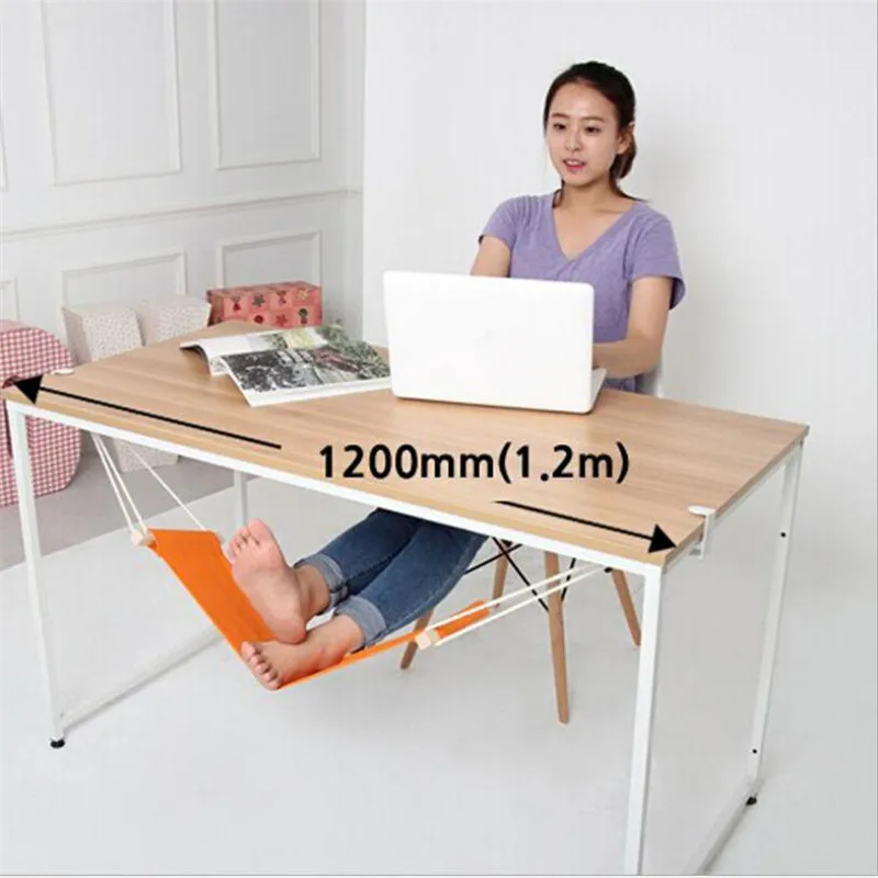 Portable Office Foot Hammock Mini Feet Rest Stand Desk Footrest