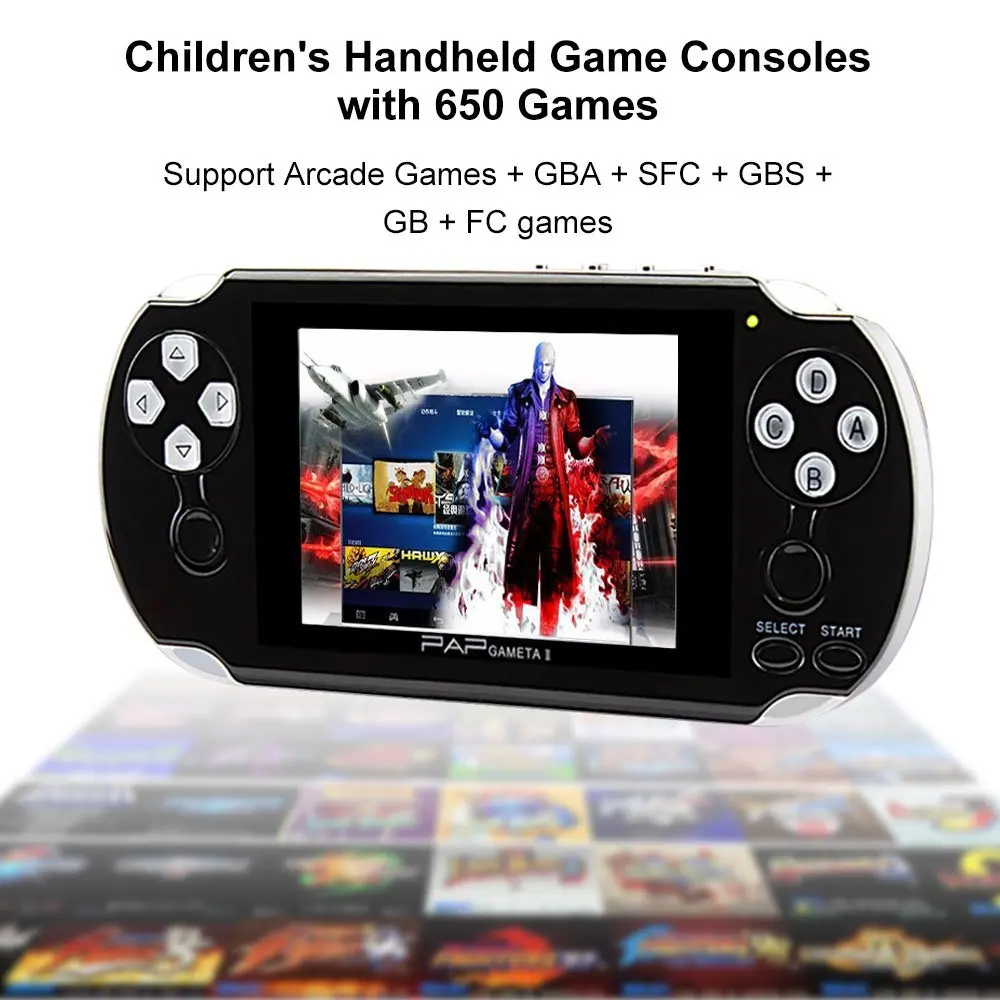 4.3" Handheld Game Player Portable Multimedia Player Digital Video