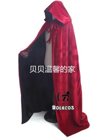 Подкладка атласная бархатный плащ с капюшоном готическое Викка халат