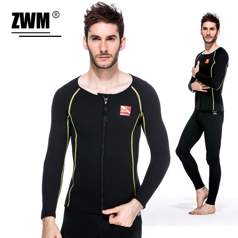 ZIAO 1.2mm CR Neoprene Anti UV Windproof Long Rash Guards For Men Women