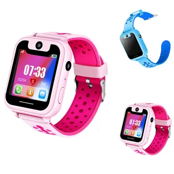 

S6 Kids Smart Watch Children SOS Call Location Finder Locator Tracker Camera Game HD 1.44 Inch Screen Smartwatch