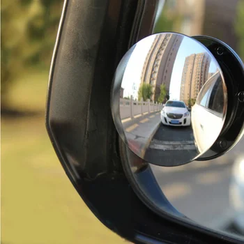 

1Pair Car Round Convex Blind Spot mirror For Chery A1 A3 Amulet A13 E5 Tiggo E3 G5
