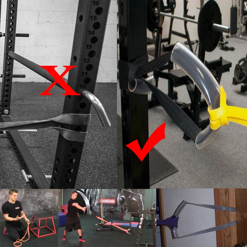 Vigor power gear Resistance Band тренировочный ремешок защитный универсальный ремень как выдвижной дверной якорь, используемый с диапазонами сопротивления