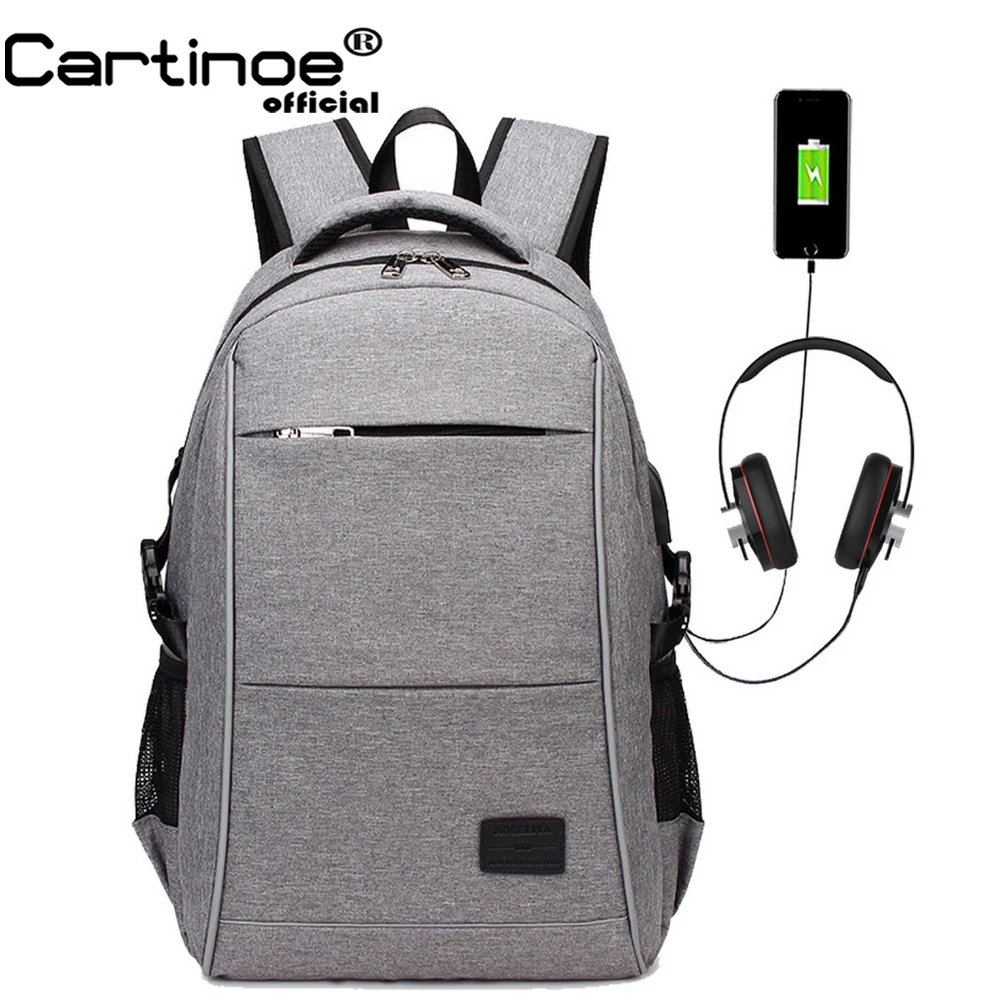 

Cartinoe anti theft backpack Multifunction USB Charge Men 15inch Laptop Backpacks School Bags Mochila Leisure Travel Backpack