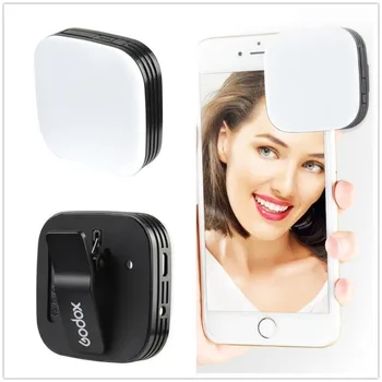 

Godox LEDM32 LED Light built-in lithium battery Adjustable bright Portable Luxury Mini Selfie LED Light For Smartphone