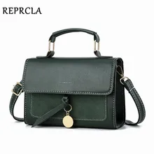 REPRCLA новый роскошный Для женщин кожаная сумка Высокое качество PU сумка Брендовая Дизайнерская обувь Crossbody сумки небольшой Модные женские сумки
