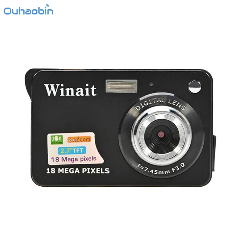

Ouhaobin Children Portable Mini Camera HD 500 CMOS 18 Mega Pixels 2.7 inch Camera TFT LCD Screen 720P Digital Camera Sep19