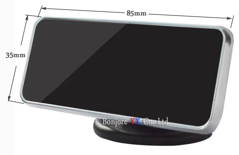 Koorinwoo Parkmaster светодиодный дисплей, датчик парковки автомобиля, многоцветная подсветка, дисплей, 4 системы, Автомобильный Обратный радар, Парктроник, датчик s