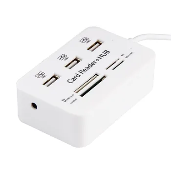 

Advanced 2018 New Computer Accessories Micro USB Hub Combo 2.0 3 Ports Card Reader High Speed Multi USB Splitter
