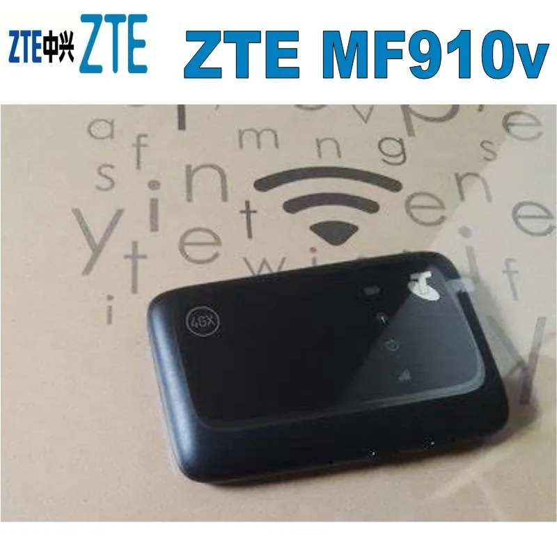 Разблокированный 4G модем 150 Мбит/с ZTE MF910v WiFi роутер со слотом для Sim карты плюс 4g