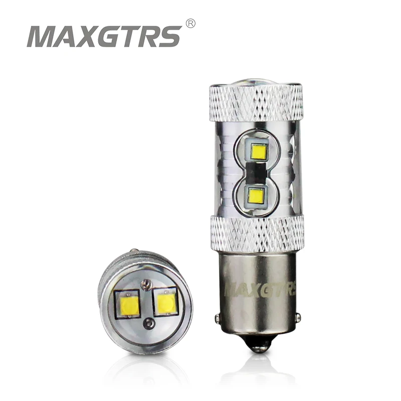 50W 1156 LED Reverse Lights P21W Turn Signals Lamp, Super Bright BA15S