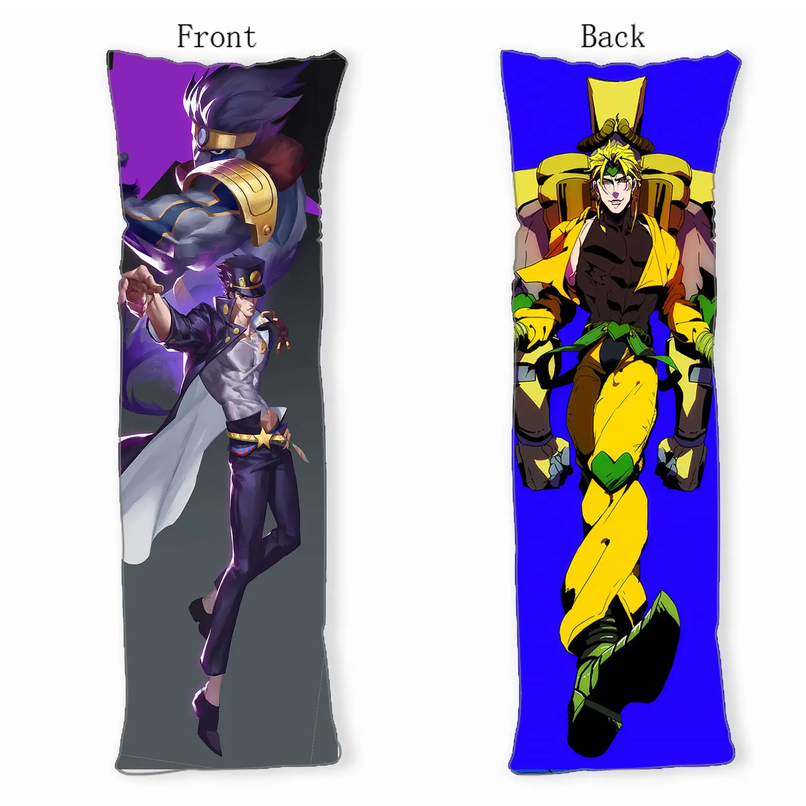 Необычный чехол для подушки JoJo's Adventure Kujo Jotaro Dakimakura 150x50 см