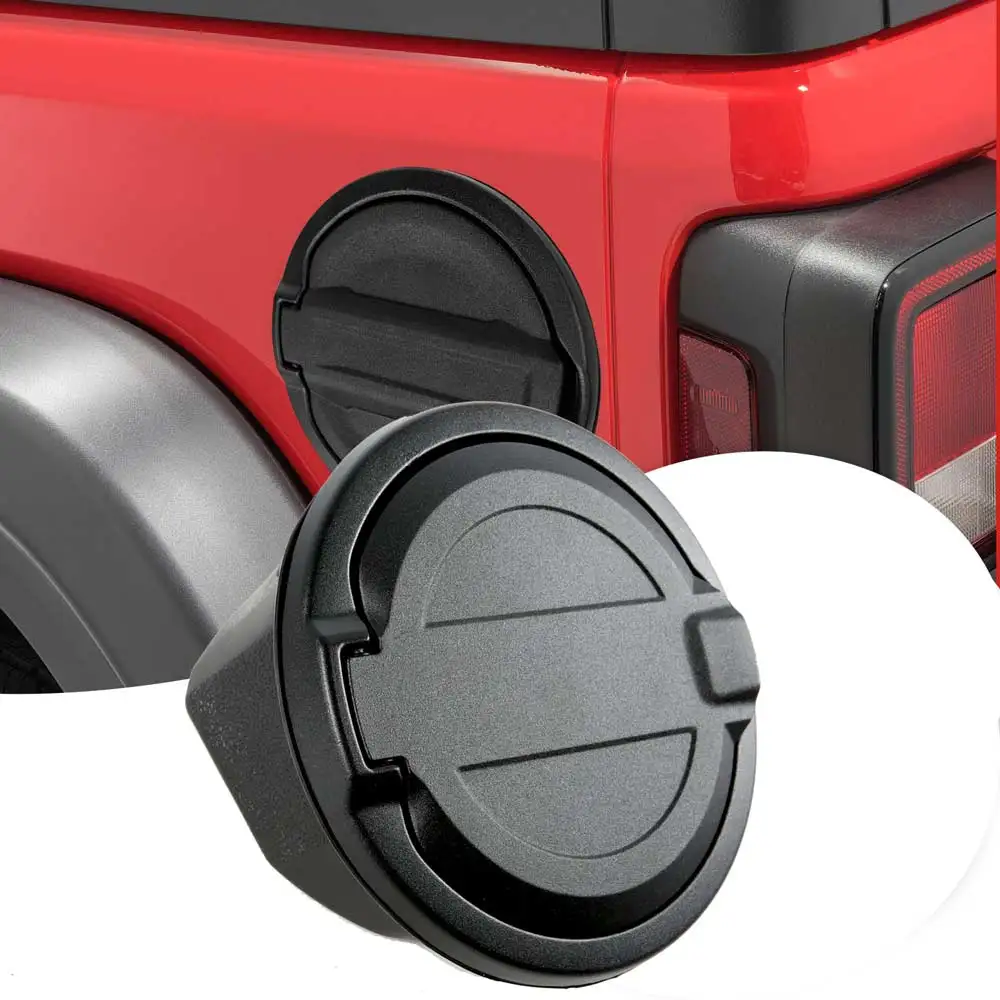 

Car Gas Fuel Tank Cap Cover for Jeep JL Wrangler 2018 Up Styling Accessories