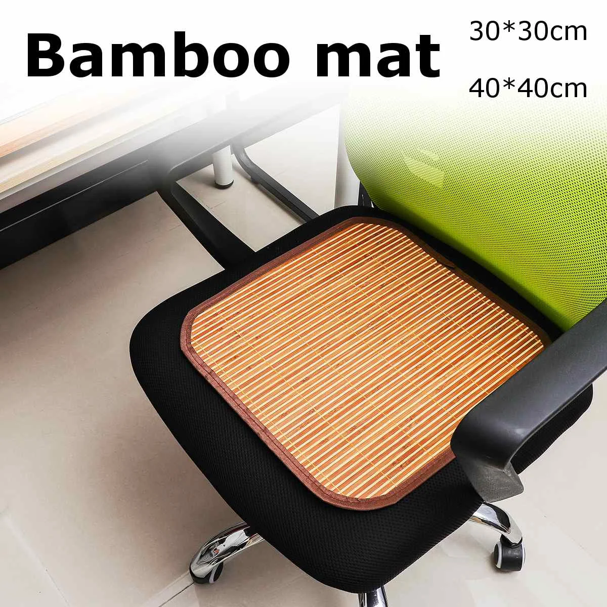 Bamboo Mat Cushion Boss Chair Office Chair Cooling Mat Internet
