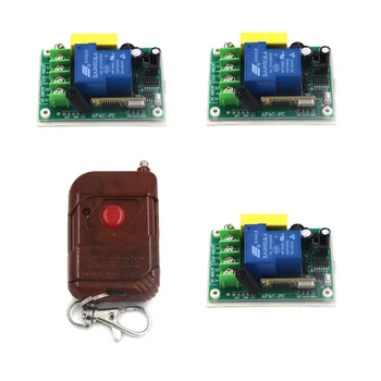 

LED light controller 1 key RF wireless remote control device of high power 220V 30A 4019