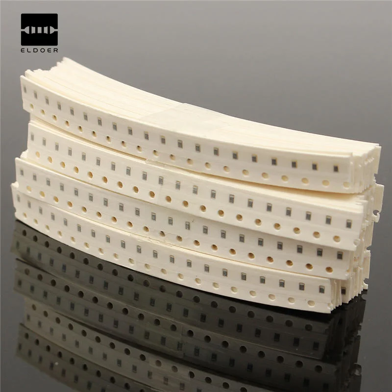 

Lot of 1800 Pieces 0603 1% SMD SMT Resistor capacitor Kit Assorted Value Pack 2x1mm 10R~1M 1/10W