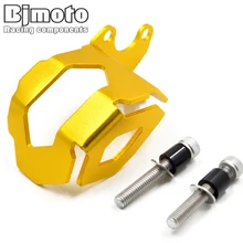 BJMOTO CNC Front Oil Cap Fluid Reservoir Tank cap Cover Guards Protector For BMW F800GS F700GS 2013-2017